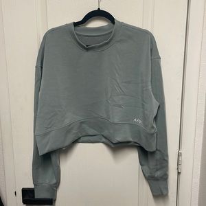 AYBL Oversized Cropped Sweatshirt